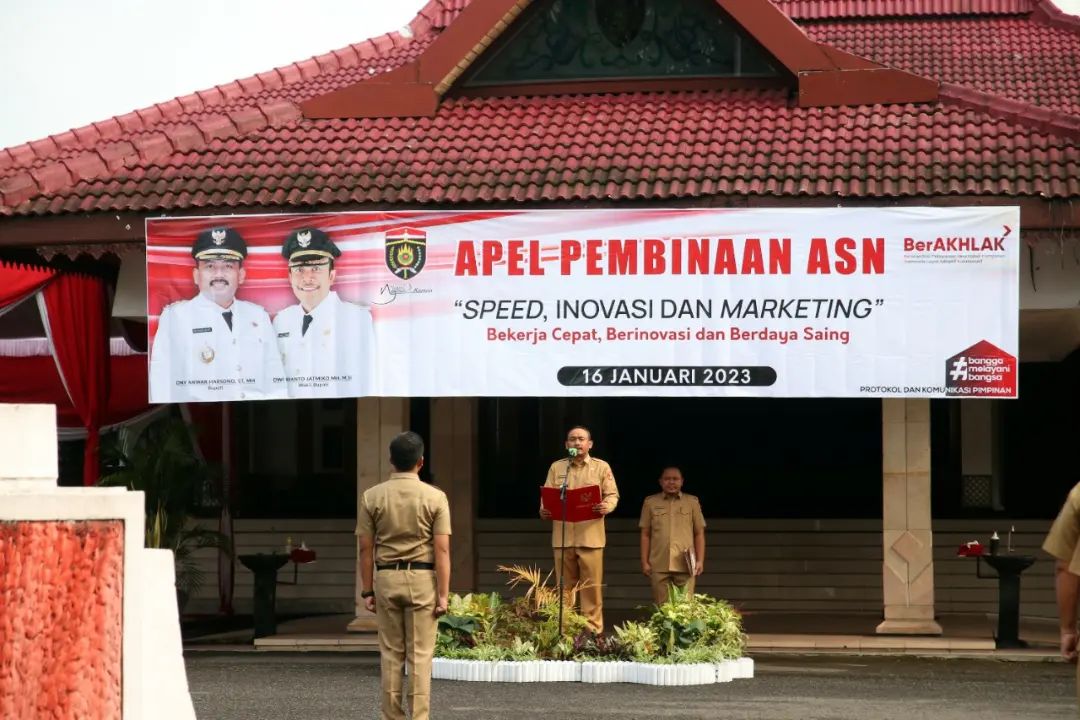 APEL PEMBINAAN STAF JANUARI 2023 Badan Kesatuan Bangsa Dan Politik