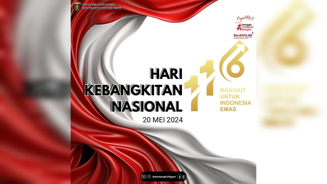 SELAMAT HARI KEBANGKITAN NASIONAL 2024 - Badan Kesatuan Bangsa dan